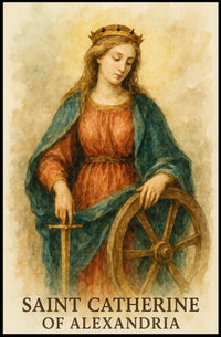 Saint Catherine of Alexandria Poster