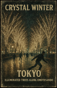 Crystal Winter In Tokyo Poster