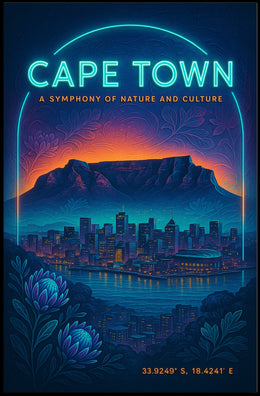Cape Town A Symphony of Nature and Culture Poster