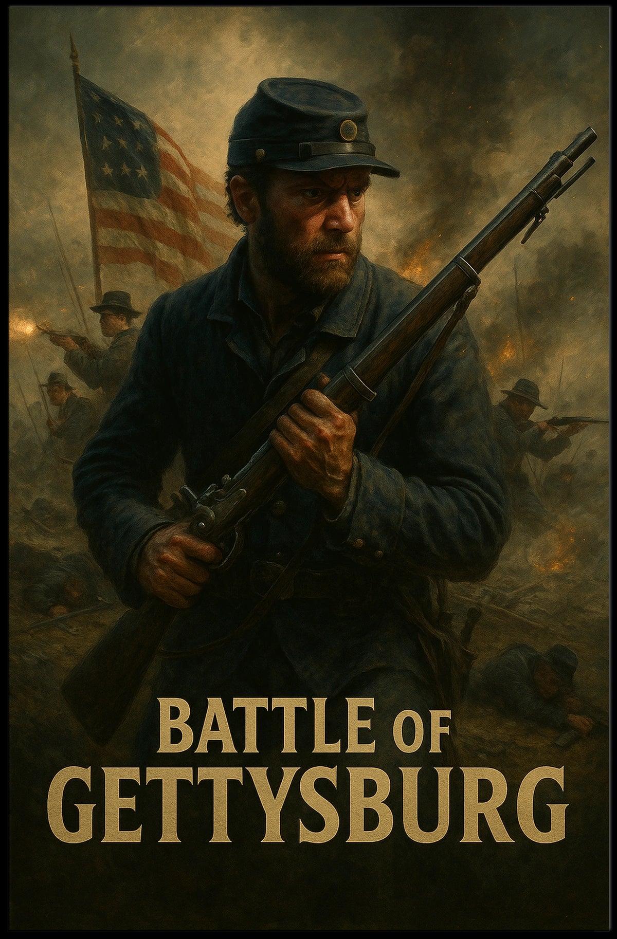 Battle Of Gettysburg Poster