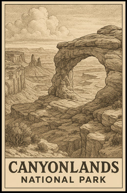 Canyonlands National Park Panorama Poster
