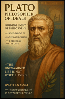 Plato  Philosopher of Ideals Poster