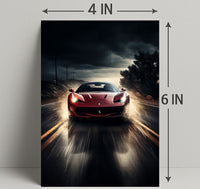 Speed And Power Poster