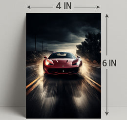 Speed And Power Poster