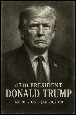 Donald Trump 47th President Poster