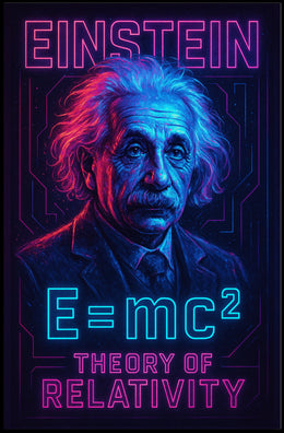 Einstein Theory Of Relativity Poster