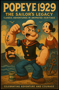 Popeye 1929 Art Poster POP-134
