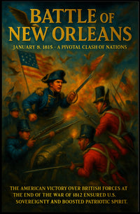 Battle Of New Orleans A Pivotal Clash Poster