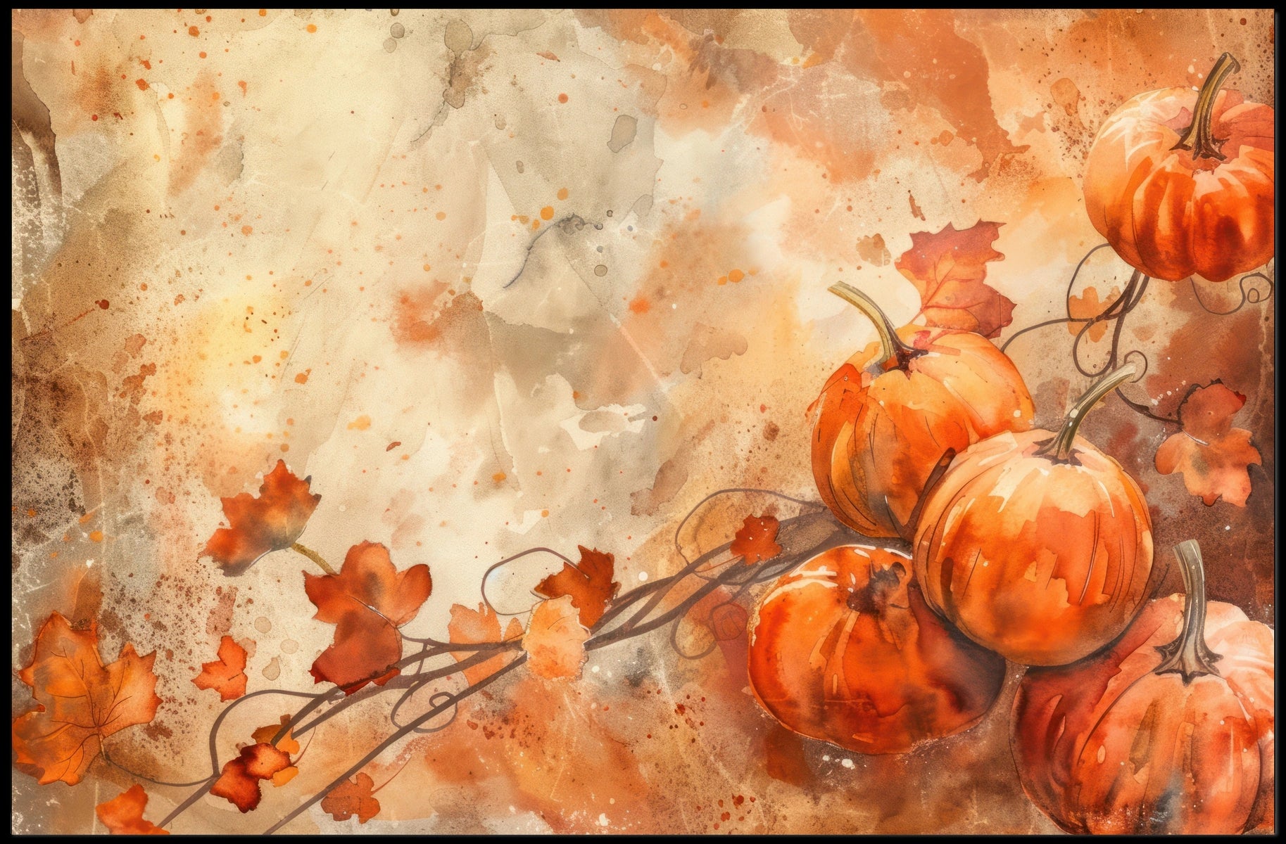 Autumn Harvest Poster
