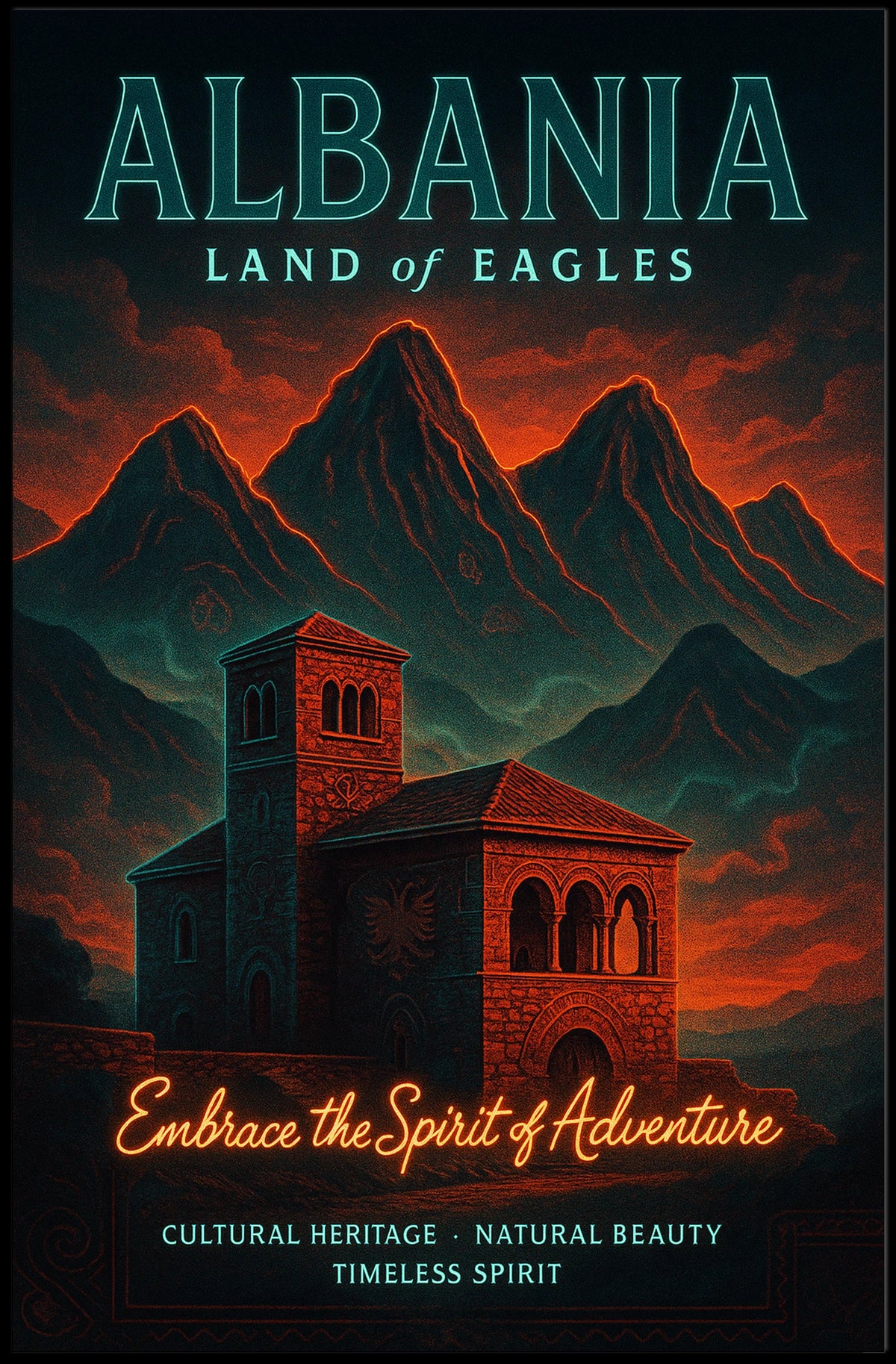 Albania Land of Eagles Poster