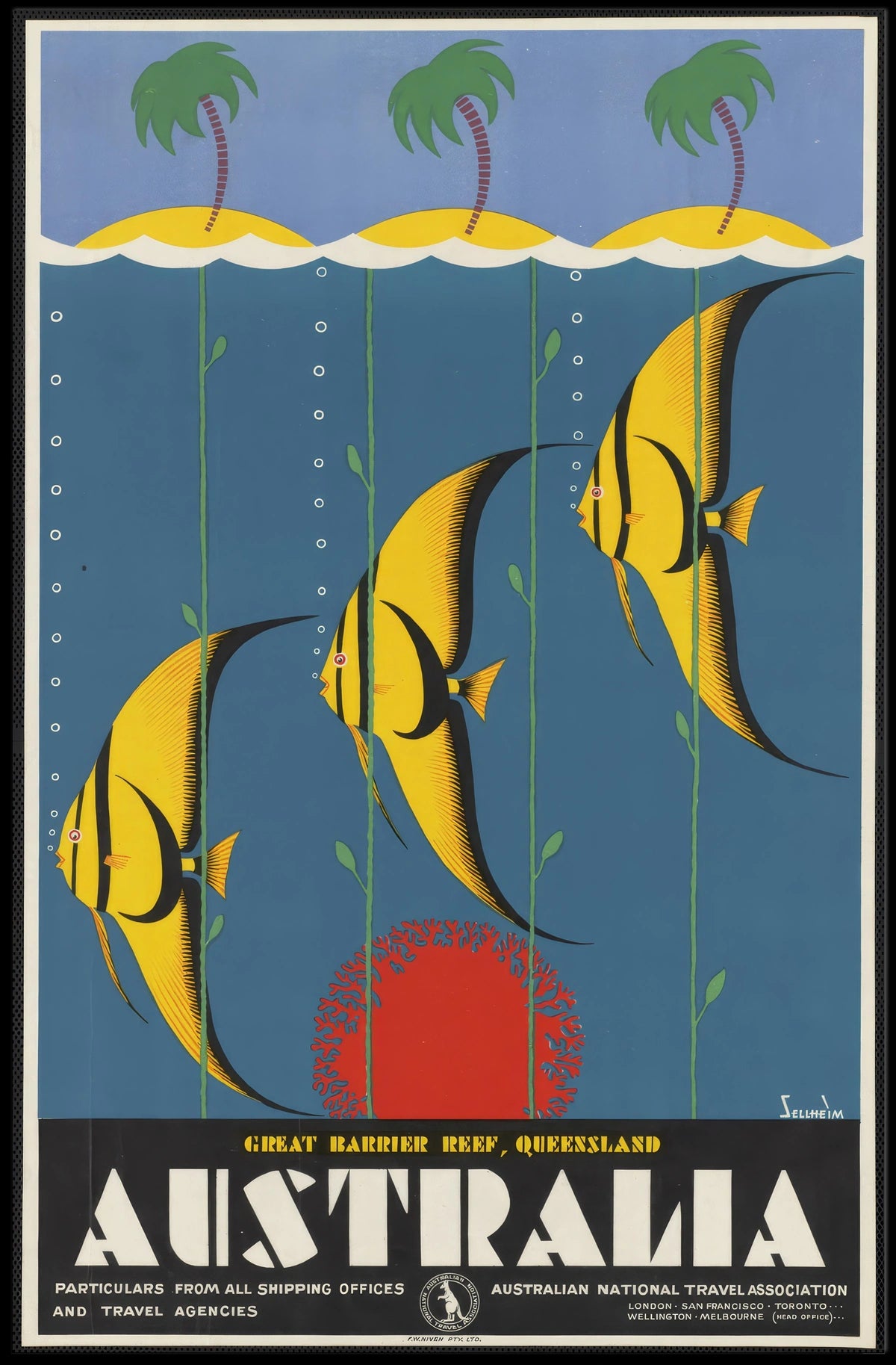 Explore The Great Barrier Reef Poster