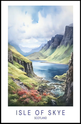 Isle of Skye Tranquility Travel Poster PosterGoat