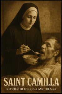 Saint Camilla Devoted To The Poor And Poster