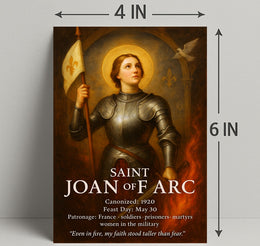 Saint Joan of Arc Poster PosterGoat