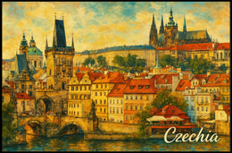 Scenic View of Czechia Poster