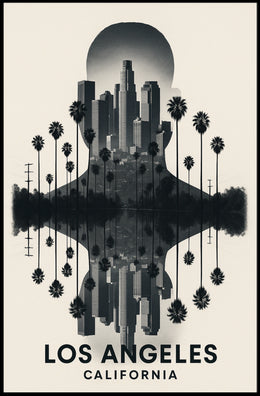 Los Angeles Reflections Poster