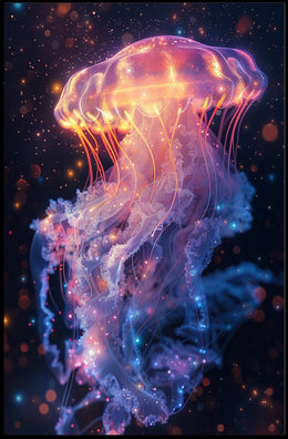 Enchanted Jellyfish Poster