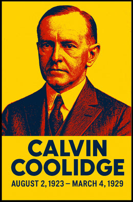 Calvin Coolidge Poster