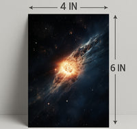 Cosmic Collision Poster