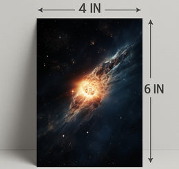 Cosmic Collision Poster