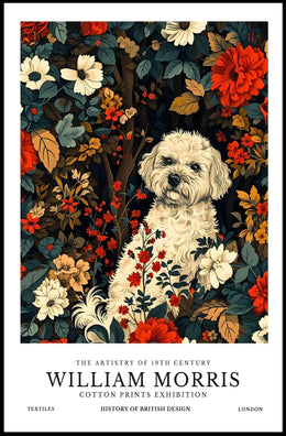 William Morris Vintage Arts and Crafts Animal Poster