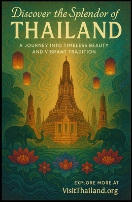 Thailand’s Mystical Beauty: Cultural or Heritage Poster