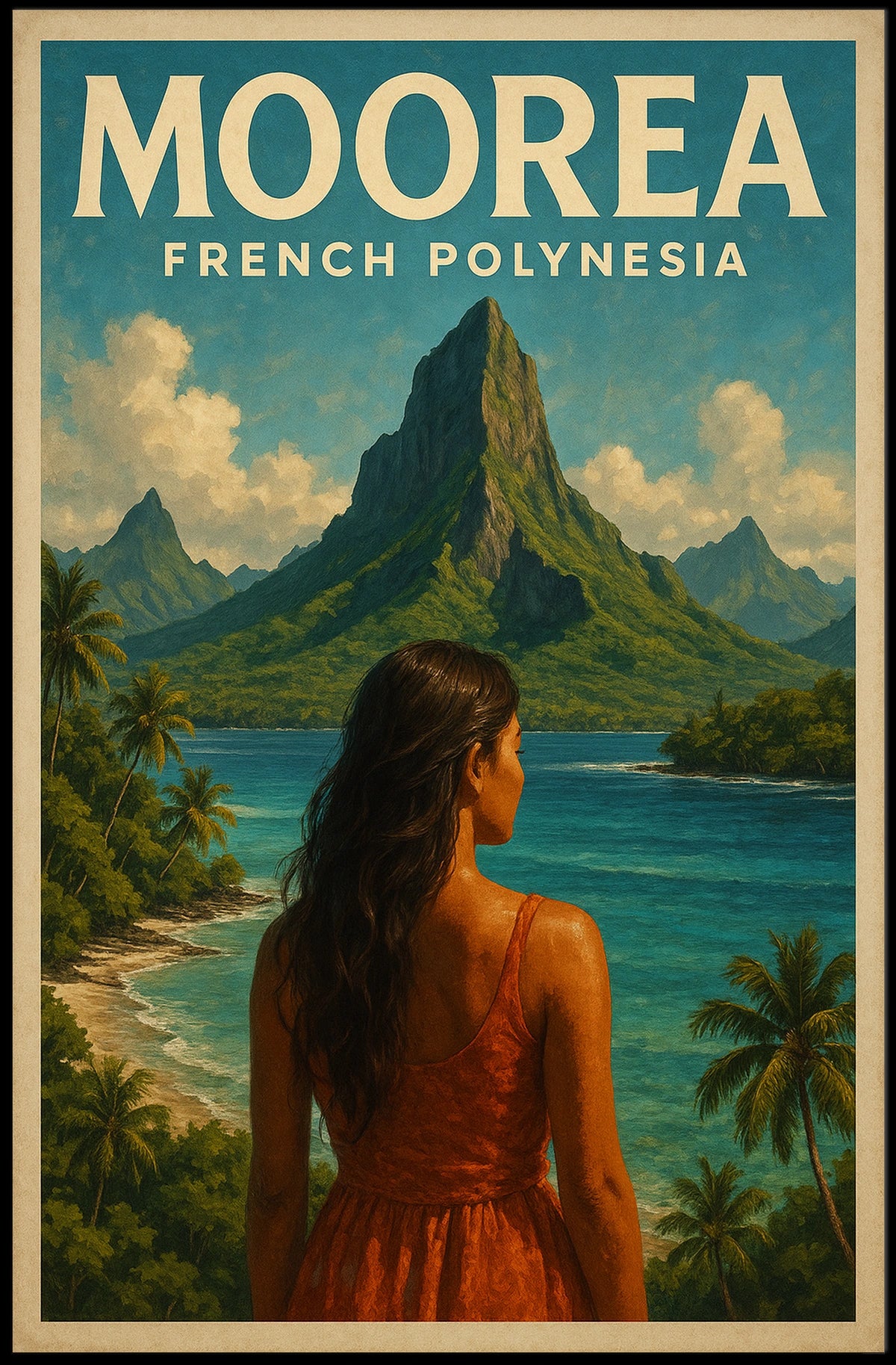 Moorea French Polynesia Poster