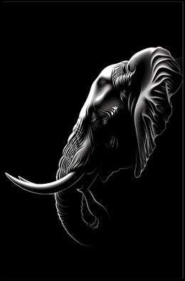Majestic Elephant Poster