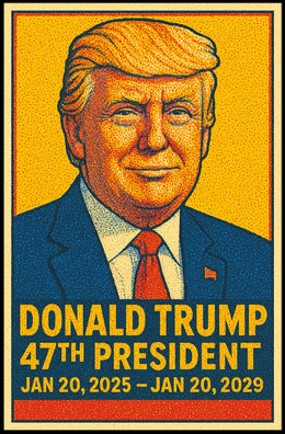 Donald Trump 47Th President Poster