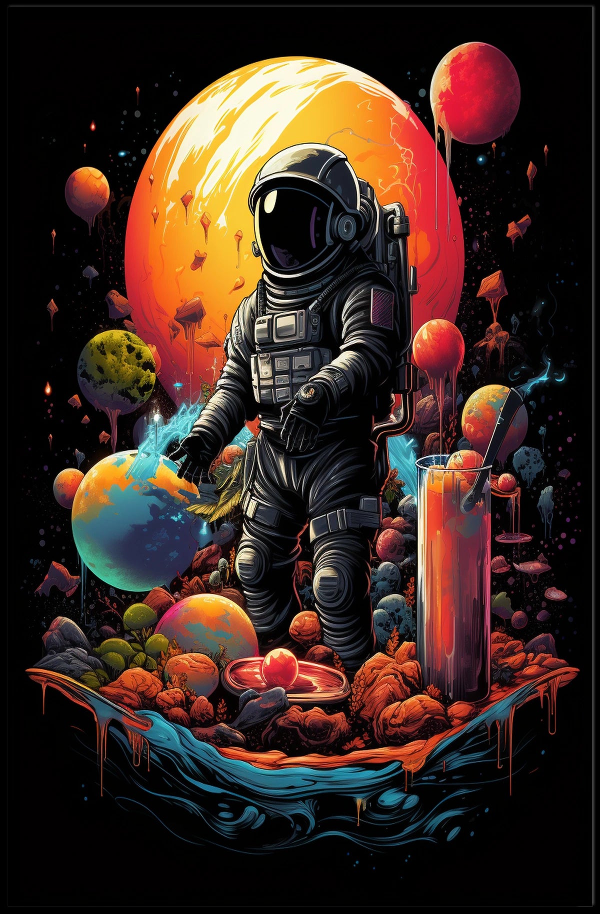 Cosmic Exploration Poster