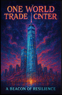 One World Trade Center A Beacon of Resilience Poster