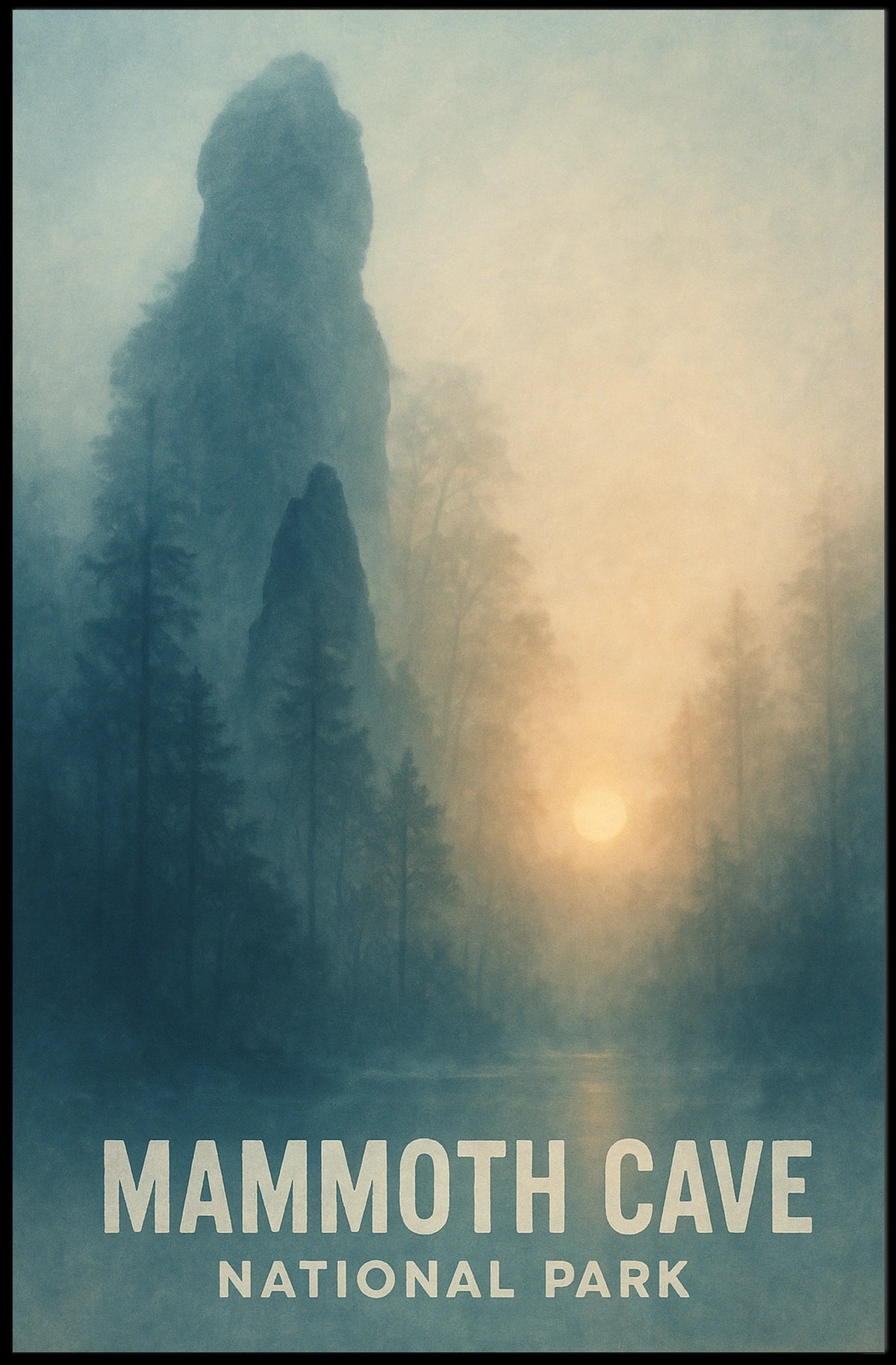 Mammoth Cave National Park Poster