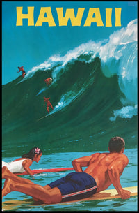 Hawaii Surf Adventure Poster