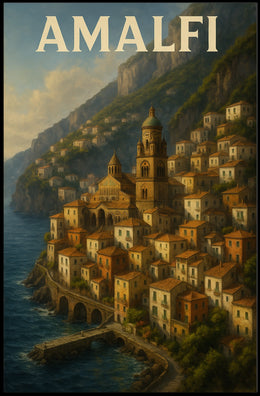Amalfi Coast Charm Poster