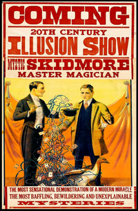 Magic Show Poster: Vintage-Style Theater Advertising