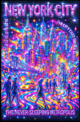 New York City The Never-Sleeping Poster