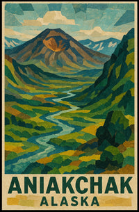Aniakchak, Alaska Poster