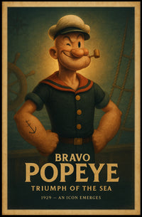 Popeye 1929 Art Poster POP-49