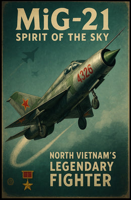 MiG-21 Spirit of the Sky Poster