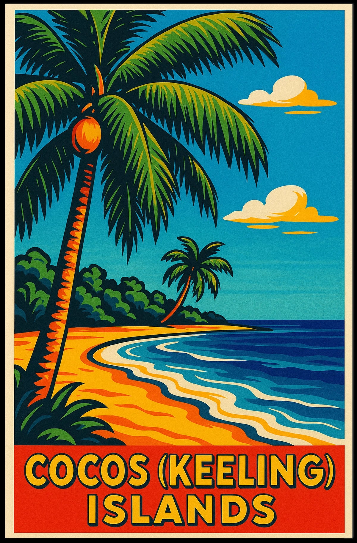 Cocos (Keeling) Islands Poster
