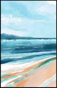 Tranquil Seaside Poster