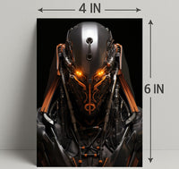 Futuristic Sentinel Poster PosterGoat