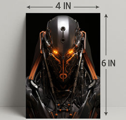 Futuristic Sentinel Poster PosterGoat