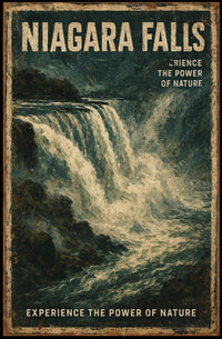 Niagara Falls Experience The Power Of Poster