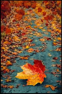 Autumns Pathway Poster