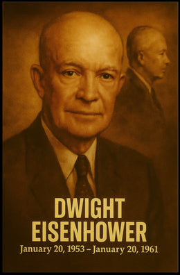 Dwight Eisenhower Presidential Tenure Poster