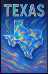 Texas Vibes Poster