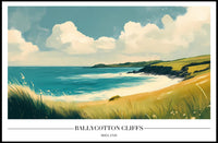 Ballycotton Cliffs Artistic View Poster