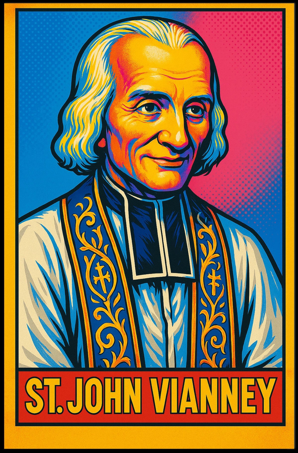 St. John Vianney Poster