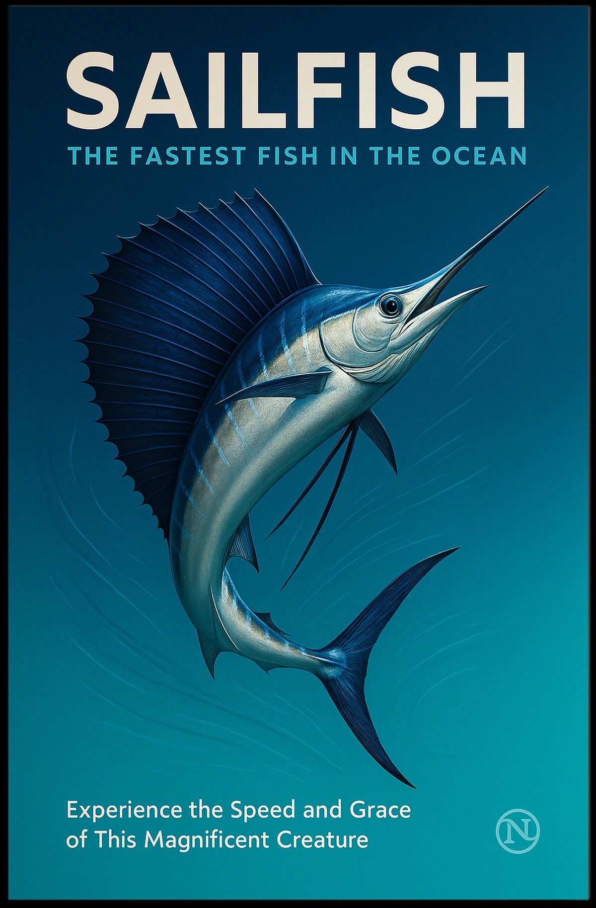 Sailfish The Fastest Fish In The Ocean Poster